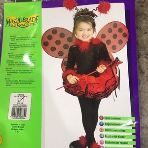 Girls Lady Bug Costume